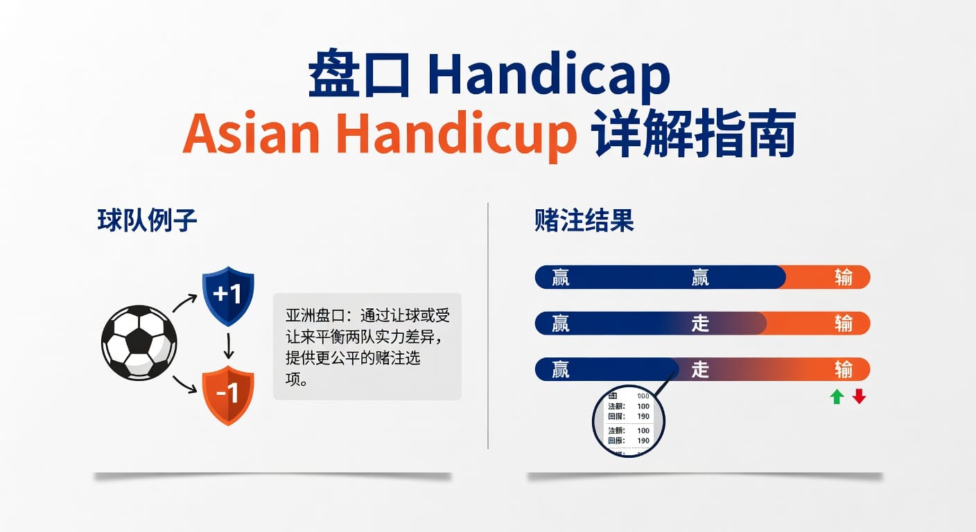 盘口 handicap asian handicap 详解：亚洲盘读法与实战判断