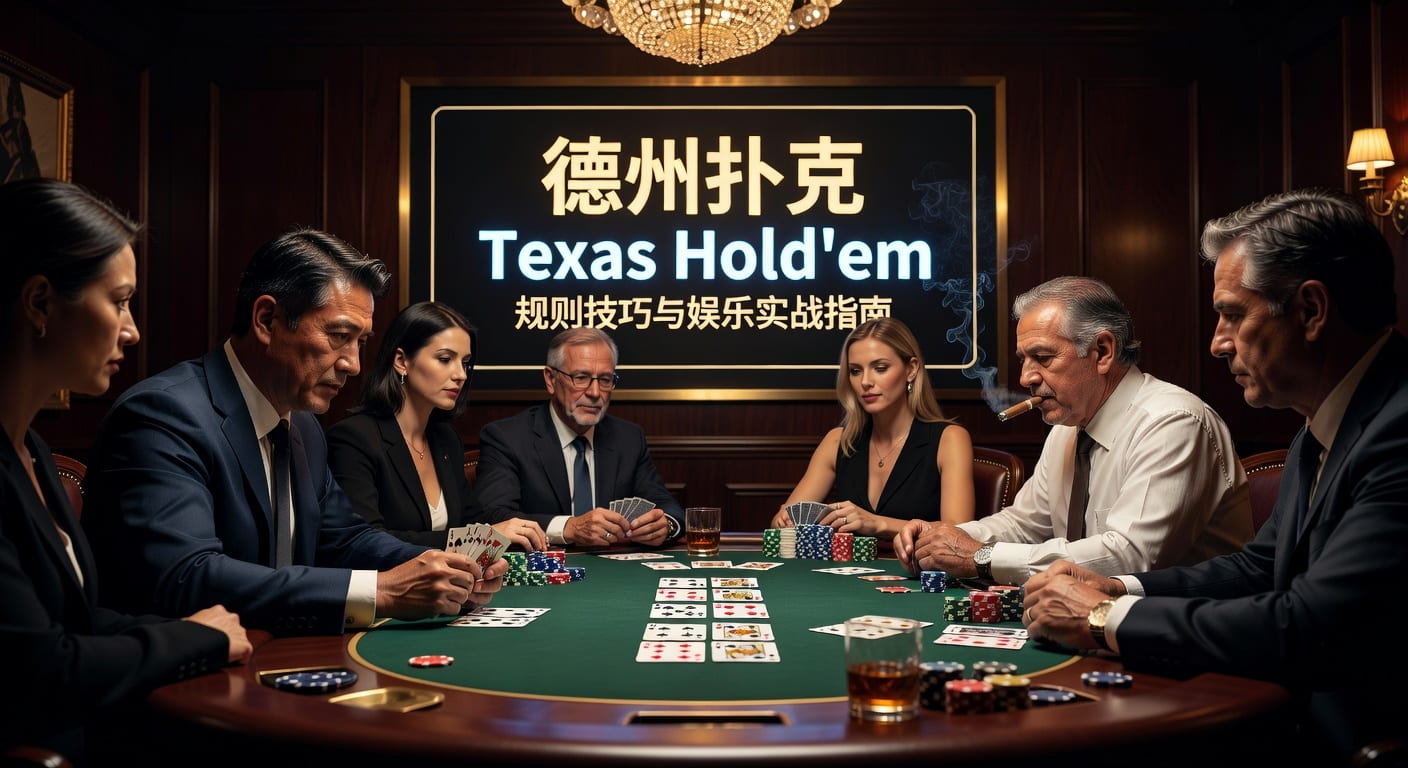 德州扑克 texas hold'em 入门到实战要点