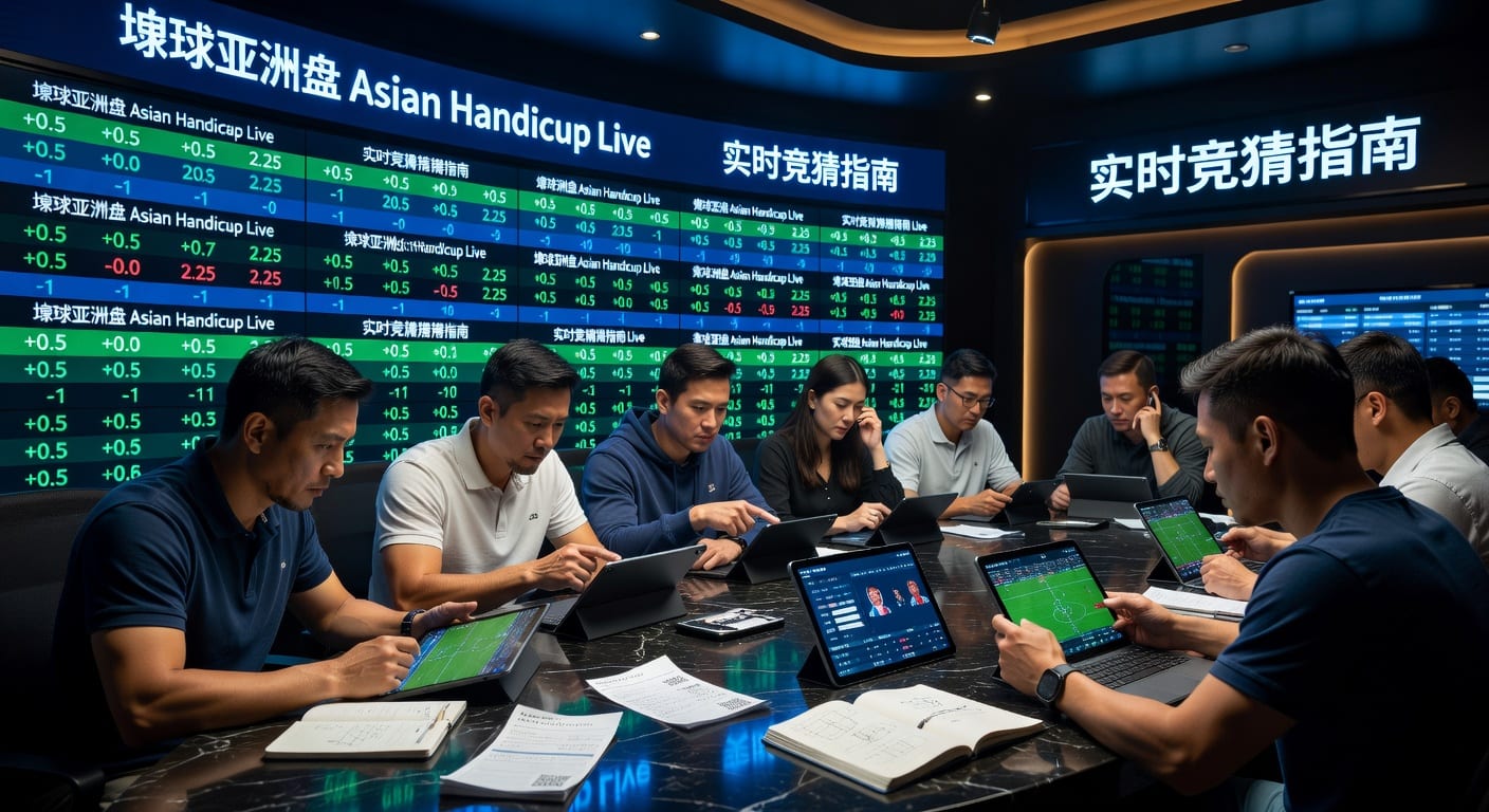 滚球亚洲盘 asian handicap live 实时盘口观察与判断