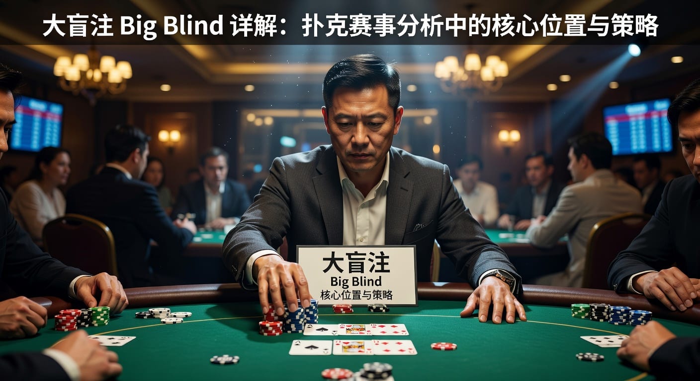 大盲注 big blind：实战理解、位置影响与筹码管理