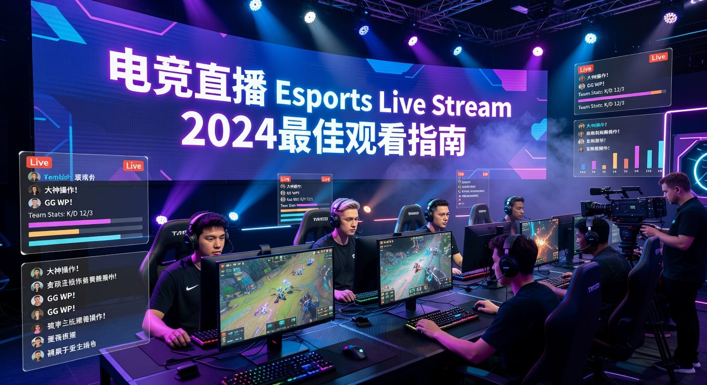 电竞直播 Esports Live Stream 观赛数据与投注技巧