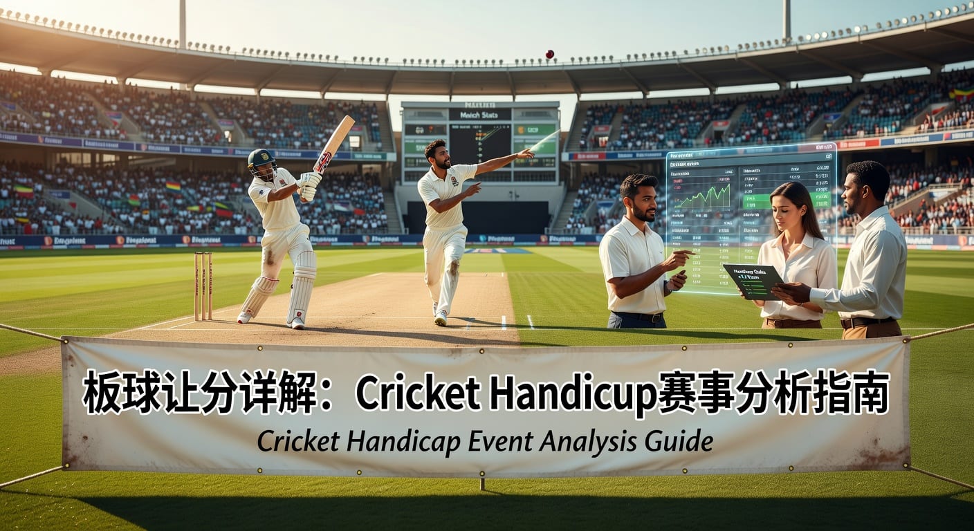 板球让分 Cricket Handicap：盘口解读与实战判断