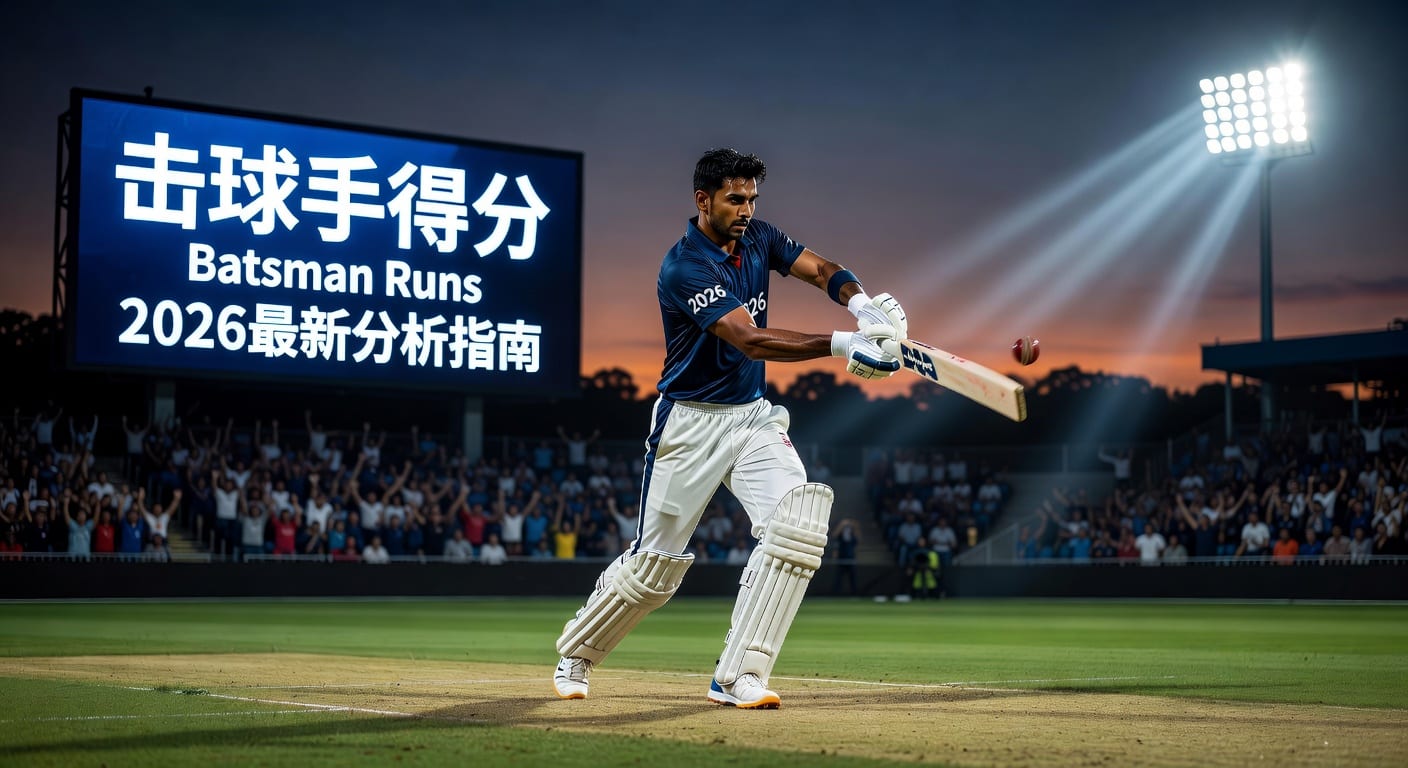 击球手得分 Batsman Runs｜2026年数据解读与投注技巧思路